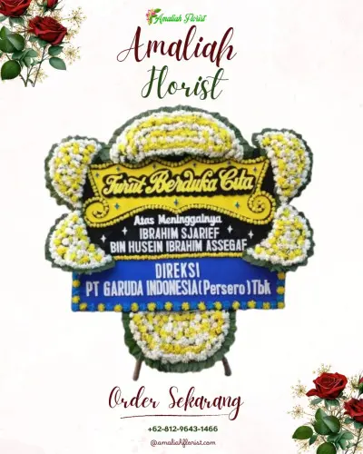 Papan Bunga Duka di Salahuddin